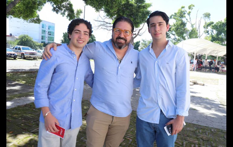 Luis Ripoll, Luis Ripoll y Fausto Rivera. GENTE BIEN JALISCO / C. Jimeno