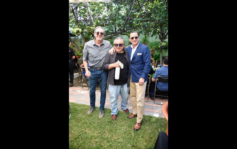 Álvaro Suárez, Ángel Cervantes y Héctor Castellanos. GENTE BIEN JALISCO / S. Gómez