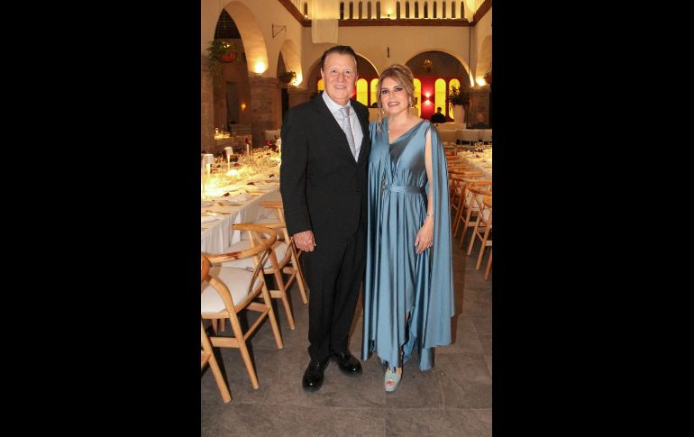 Heladio Núñez y Tere Alcalá. GENTE BIEN JALISCO / E. Escamilla