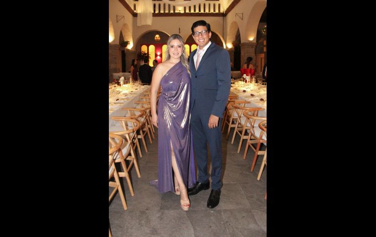 Marcela Núñez Alcalá y Carlos Melis. GENTE BIEN JALISCO / E. Escamilla