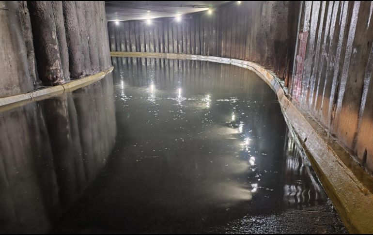 La Comisaría de la Policía Vial Jalisco informó sobre cierres viales en diversos puntos de la ciudad debido a vialidades anegadas. ESPECIAL/Policía Vial