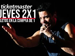 Revisa la lista de TODOS los conciertos que están al 2x1 en Ticketmaster hoy jueves 25 de septiembre. EL INFORMADOR / ARCHIVO