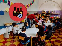 De los 9.2 millones de niñas y niños menores de cinco años en México, 49.7% asiste a un centro de educación inicial, estancia, guardería o preescolar. EL INFORMADOR / ARCHIVO