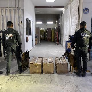 La Secretaría de Seguridad asegura 25 kilos de droga oculta en cajas de jabón