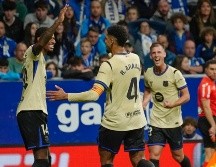 El resultado dejó al Barça a dos puntos del líder Real Madrid. EFE/P. Paredes