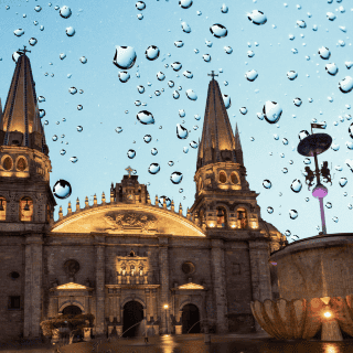 Guadalajara amanece mojada; vienen más lluvias a esta hora de HOY