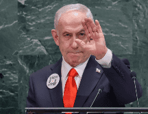 Netanyahu otorgó un discurso de resistencia y negó todas las acusaciones de genocidio y guerra de hambre en Gaza. EFE / EPA / SARAH YENESEL