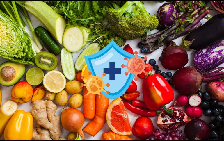 Aquí te compartimos algunos alimentos de temporada que fortalecen tu sistema inmune. ESPECIAL / CANVA