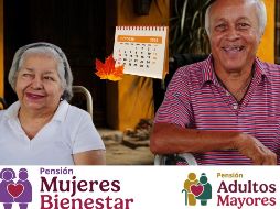 Los montos de pago para el último bimestre del año se mantienen sin cambios, y para 2026 todavía no se ha anunciado algún aumento hasta el momento. ESPECIAL / Programas del Bienestar y CANVA
