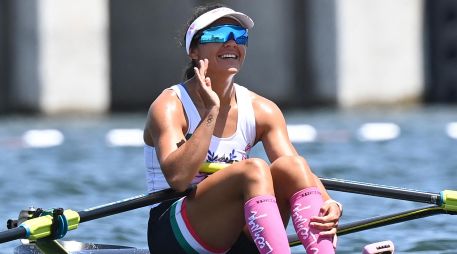 Kenia Lechuga, de 31 años y con tres participaciones olímpicas en su historial (Río 2016, Tokio 2020 y París 2024), sigue sumando logros a su carrera deportiva. AFP / ARCHIVO