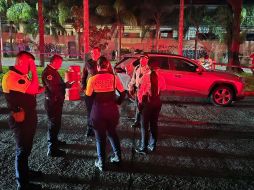 El choque ocurrió en el tramo entre las calles Boticelli y Tizano, en la colonia Vallarta La Patria. ESPECIAL / Salvando Vidas