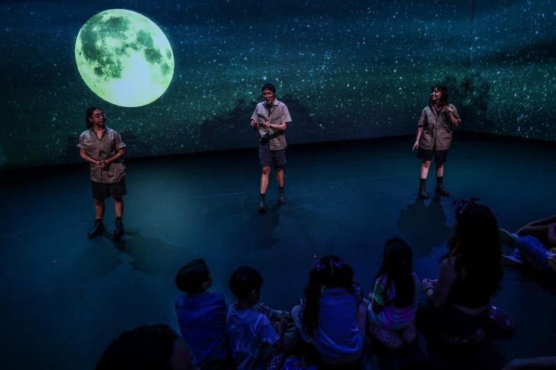 El montaje combina arte, tecnología y pedagogía en un espacio lúdico proyectado en 2D que puede ser explorado por niños, jóvenes y adultos. EL INFORMADOR / A. Navarro