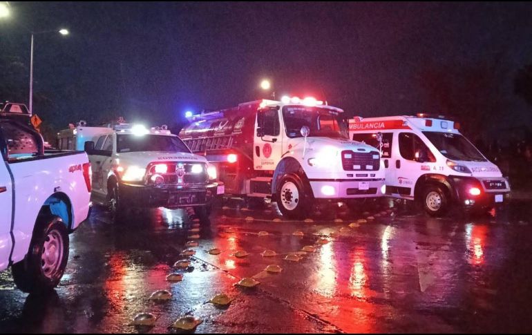 Se puso en marcha un operativo para apoyar en las labores de atención en varias colonias de Zapopan. CORTESÍA