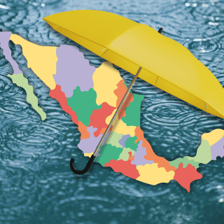 Dos estados de México se preparan para lluvias intensas HOY