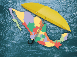 Las lluvias puntuales fuertes a intensas podrían reducir la visibilidad en tramos carreteros, incrementar los niveles de ríos y arroyos, y generar encharcamientos, deslaves e inundaciones. ESPECIAL / CANVA