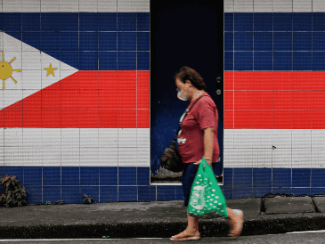 Un terremoto de magnitud 6.7 sacudió este martes 30 de septiembre el centro de Filipinas. EFE / R. Dela Pena