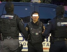 Oficiales del escuadrón motorizado 