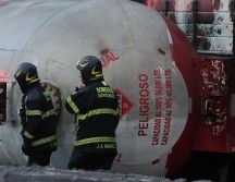 La fiscal capitalina reiteró que el percance del pasado 10 de septiembre se originó cuando el conductor de la pipa perdió el control de su vehículo. EFE/M. Guzmán