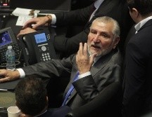 Adán Augusto López durante la sesión ordinaria en el Senado, donde reafirmó que no es una carga para el partido. SUN/C. Mejía