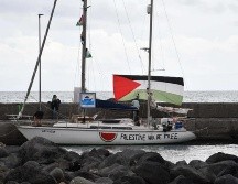 La Flotilla es escoltada por tres buques de guerra militares: uno de España, uno de Italia, y uno más de Turquía. EFE / ARCHIVO