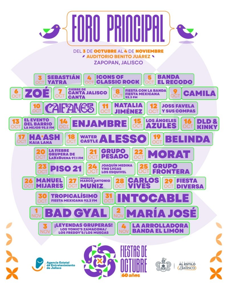 Facebook / Fiestas de Octubre 