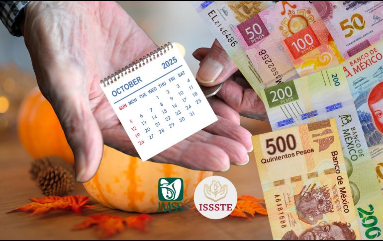 Aunque ambos institutos cumplen puntualmente con el depósito mensual, existe una diferencia en quién cobra hoy inicio de mes. ESPECIAL / CANVA