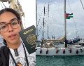 Esto dijo Arlin Medrano en redes sociales tras la presunta intercepción de su barco parte de la Flotilla Global Sumud. ESPECIAL / X: @arlinmedrano_ / AP / ARCHIVO