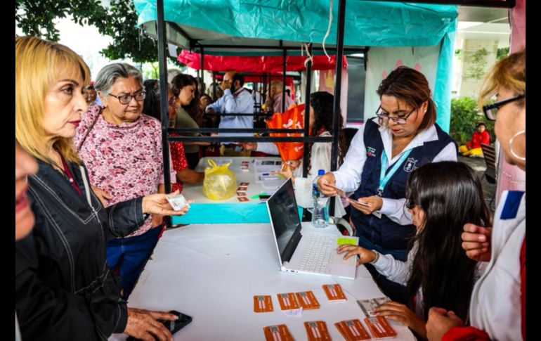 La jornada se llevó a cabo en la explanada de la estación Zapopan Centro del Tren Ligero. EL INFORMADOR/A.NAVARRO