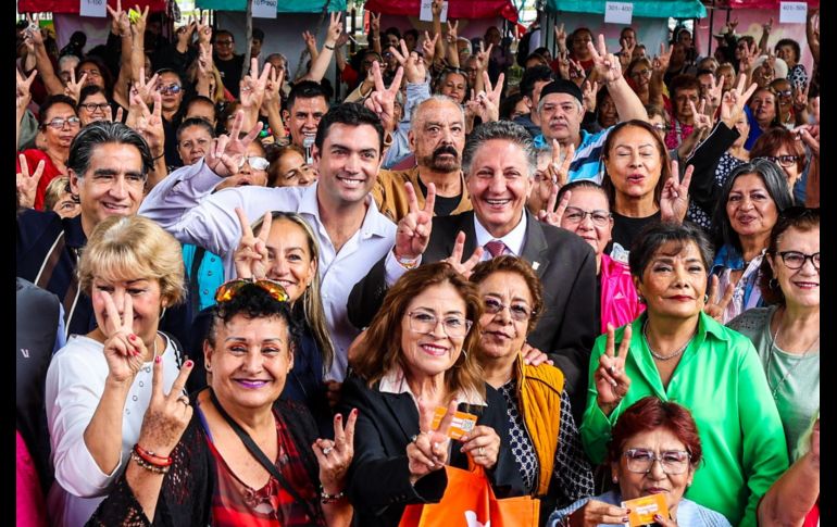 La jornada se llevó a cabo en la explanada de la estación Zapopan Centro del Tren Ligero. EL INFORMADOR/A.NAVARRO