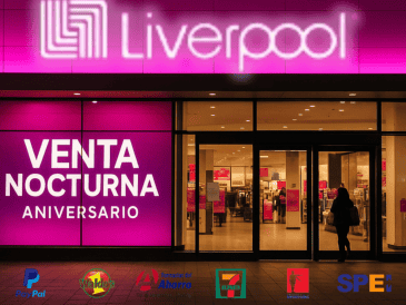 La próxima Venta Nocturna de Liverpool se llevará a cabo del viernes 3 al domingo 5 de octubre de 2025. ESPECIAL