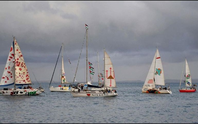 Actualmente, los veleros se encuentran navegando al sur de la isla griega de Creta mientras que el 'Conscience' se halla más retrasado. EFE / ARCHIVO