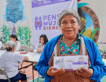 La Pensión Mujeres Bienestar entrega un apoyo bimestral de 3 mil pesos. ESPECIAL