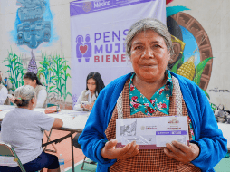 La Pensión Mujeres Bienestar entrega un apoyo bimestral de 3 mil pesos. ESPECIAL