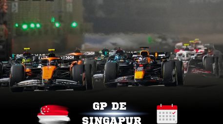 La F1 tendrá una competencia más este año, en esta ocasión, el Gran Premio de Singapur. AP / ARCHIVO