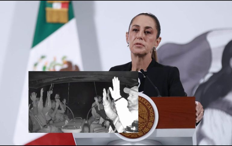 De acuerdo con Sheinbaum, los mexicanos y mexicanas se encuentran en este momento en uno de los puertos, sin todavía poder recibir el apoyo consular. SUN / F. ROJAS