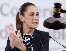 Claudia Sheinbaum dice que la reforma a la Ley de Amparo no elimina derechos para los ciudadanos, sino que busca agilizar procesos judiciales y garantizar mayor certeza en casos fiscales y financieros. ESPECIAL, EFE / S. Gutiérrez y CANVA