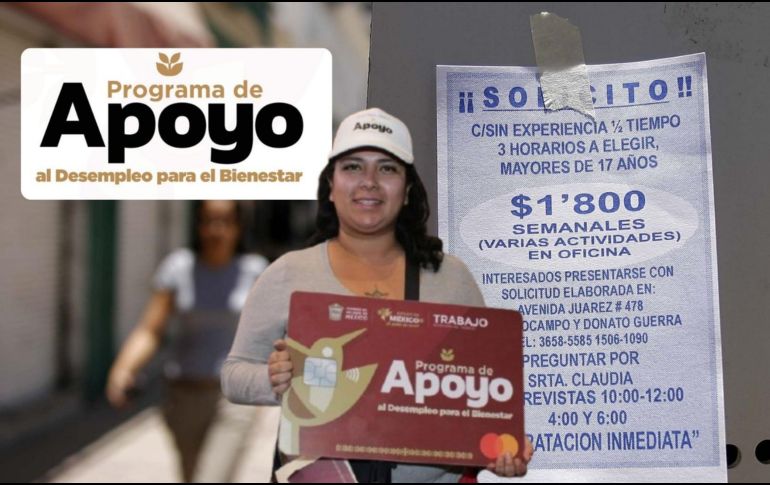 El programa ofrece apoyo económico temporal a desempleados en Edomex, capacitación y oportunidades para reintegrarse al trabajo. EL INFORMADOR/ARCHIVO/ESPECIAL