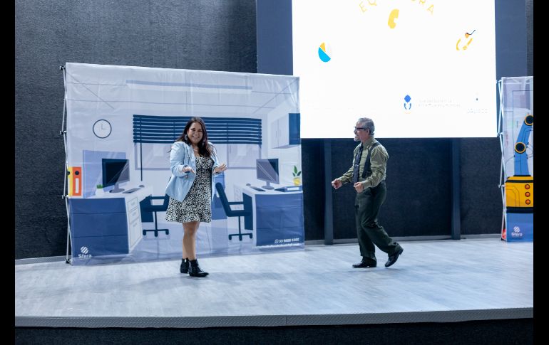 Este 5 de octubre, el escenario del Centro de la Amistad Internacional en Guadalajara abrirá sus puertas a la puesta en escena “La violencia es el problema, no la solución…”, a cargo de la Compañía de Teatro Sfera Industrial. CORTESÍA