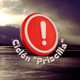 Alerta por ciclón "Priscilla"; podría formarse pronto en esta zona