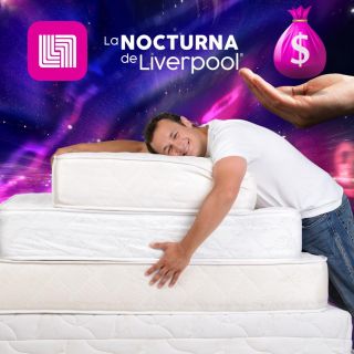 Liverpool: Venta nocturna de octubre ofrece colchones en menos de 5 mil pesos