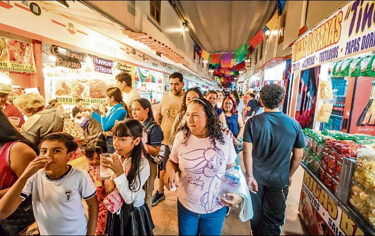 La gastronomía, como cada año, sigue siendo uno de los grandes atractivos del festival. EL INFORMADOR/ A. Navarro