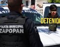 Policía de Zapopan detuvo a dos personas tras un recorrido de vigilancia en la colonia Lomas del Seminario. ESPECIAL / Policía de Zapopan
