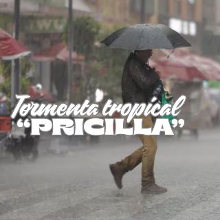 Tormenta tropical "Priscilla" dejará fuertes lluvias en estos estados