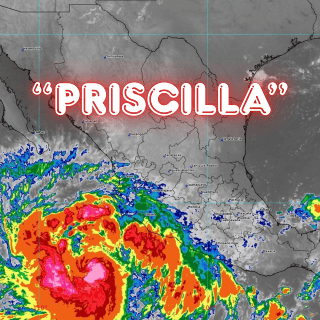 ¿Cuándo será huracán la tormenta tropical "Priscilla"?