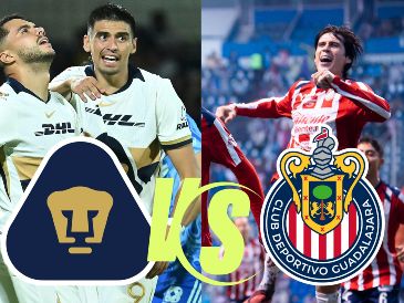 Pumas de la UNAM y Chivas Rayadas de Guadalajara se cuelan en los primeros 10 lugares de la tabla general del Apertura 2025. Imago7 / ARCHIVO