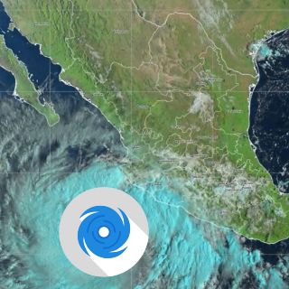 Esta es la trayectoria de la tormenta tropical "Priscilla"