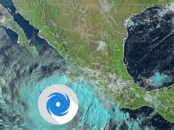 Su amplia circulación y bandas nubosas originarán lluvias puntuales torrenciales. ESPECIAL / SMN