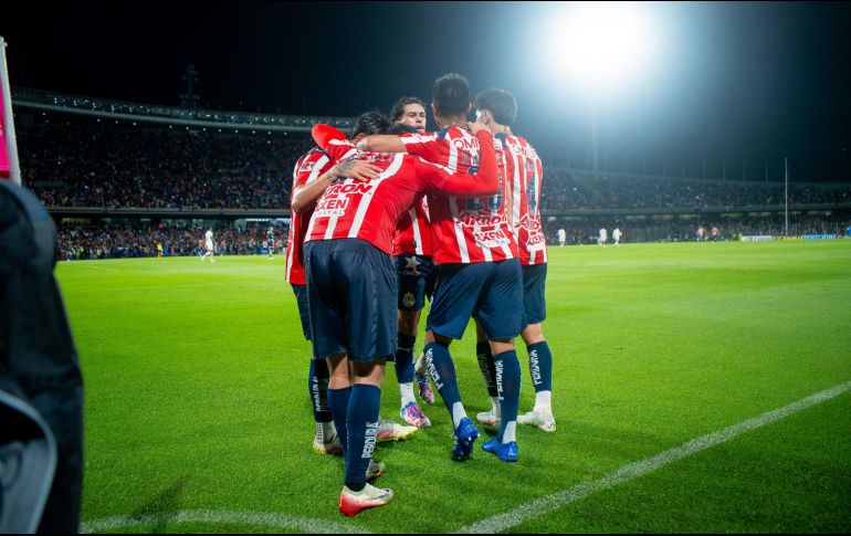 Chivas hiló su tercer juego consecutivo con victoria, dejando atrás la mala racha del comienzo del campeonato. IMAGO7.