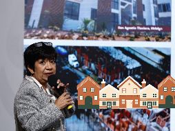 Vega Rangel destacó que hoy en día se cuenta con una reserva para 900 mil viviendas. SUN / B. FREGOSO