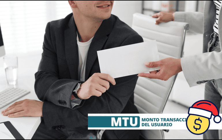 El aguinaldo es un derecho protegido por ley, y el MTU únicamente regula la cantidad que puedes transferir sin autorización adicional. ESPECIAL